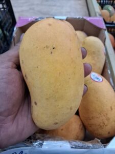 Ataulfo mango fruit closeup