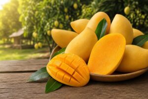 AI-generated illustrative featured image for the Keo Chen mango page