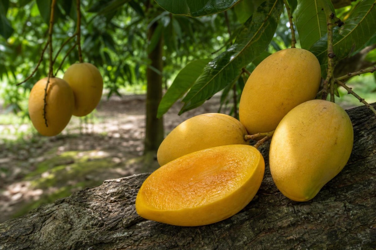 AI-generated illustrative featured image for the Keo Sary mango page