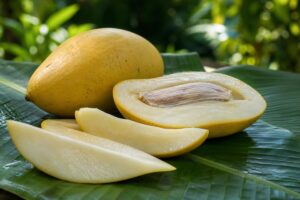 AI-generated illustrative featured image for the Keo Samlei mango page