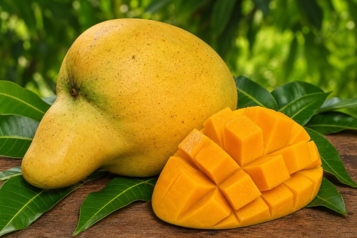 AI-generated illustrative featured image for the Kbal Domrei mango page
