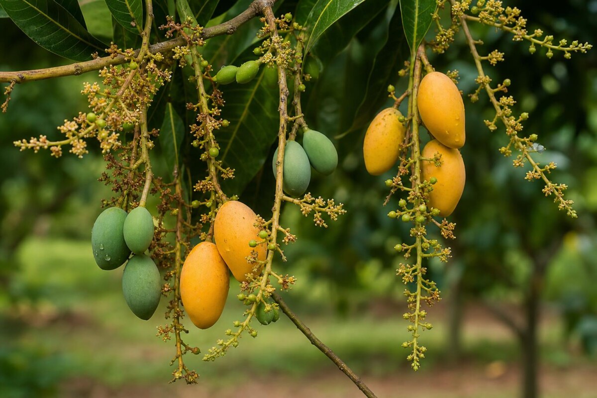 AI-generated illustrative featured image for the Svay Khos Rodov mango page