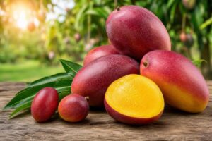AI-generated illustrative featured image for the Red Chakrapotr mango page