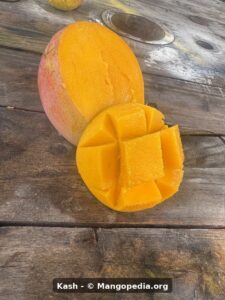 Kash mango cut fruit