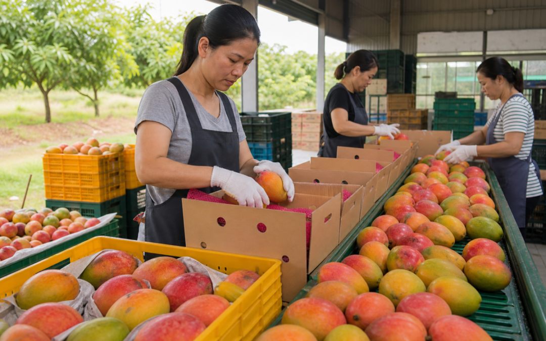 Taiwan Sends Premium Mangoes to Europe for the First Time