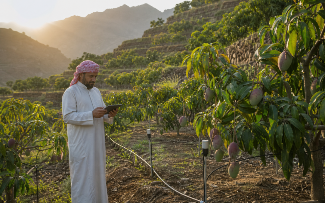 Saudi Mango Farm Cuts Irrigation by 50% With AI-Supported Growing System